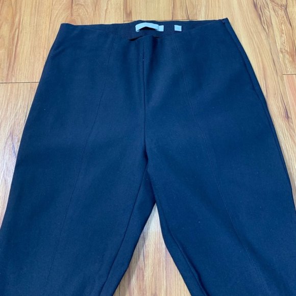 Vince Navy Stitch Front Seam Slim Legging Pants - Picture 6 of 15